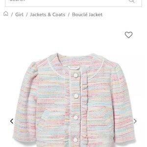 Janie and Jack Bouclé Kids 6 Jacket